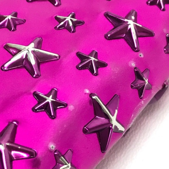 Jimmy Choo 163FILIPA.CIM Zip Around Long Wallet Filipa Star Studs Long Wallet - Picture 6 of 10